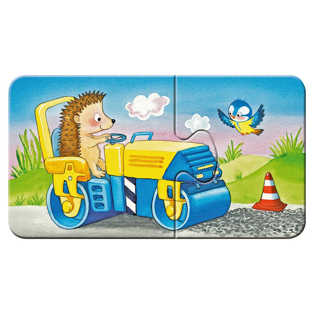 Ravensburger väikelaste pusle 2x9