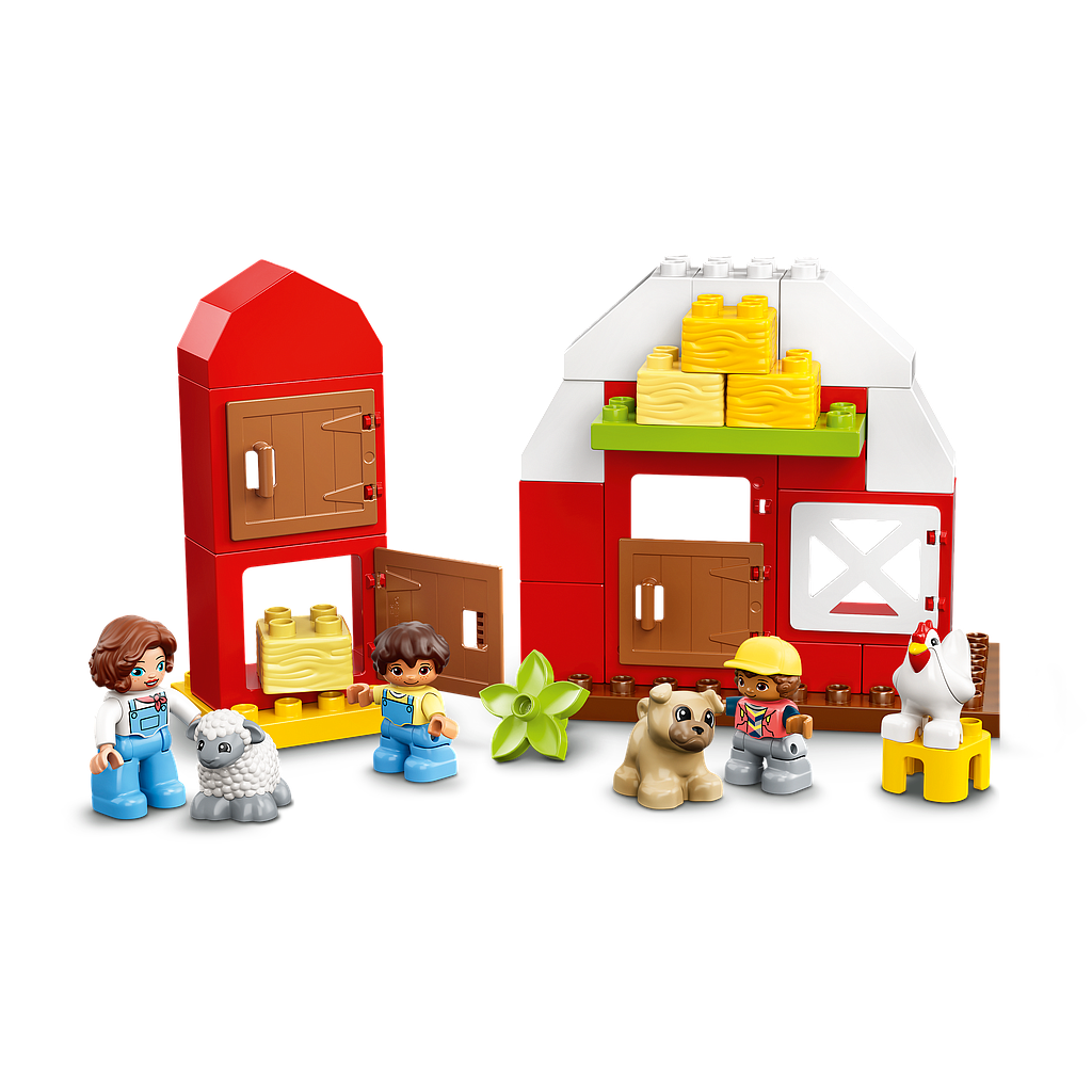 LEGO DUPLO küün,traktor ja taluloomade turvakodu