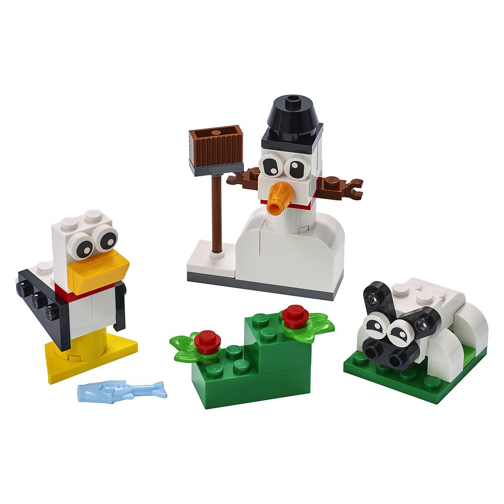 LEGO Classic valged loovmänguklotsid