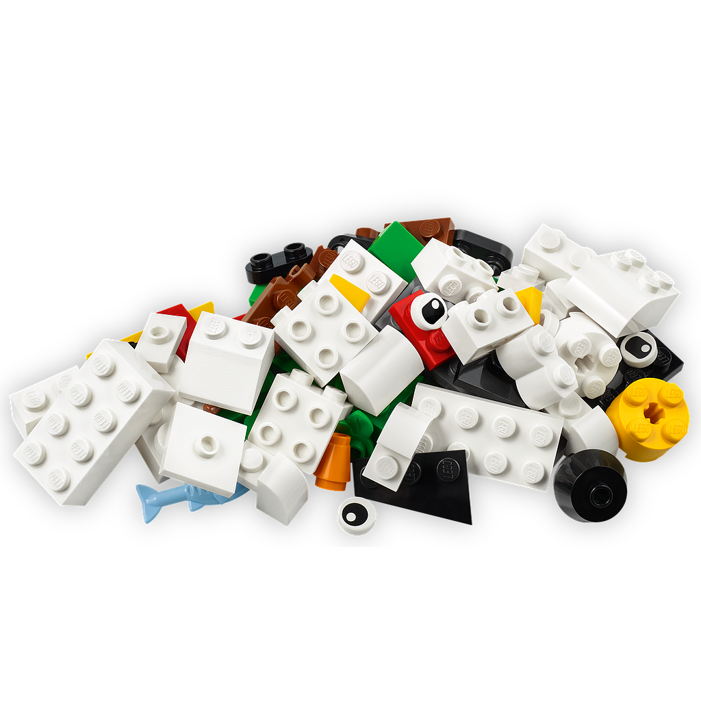 LEGO Classic valged loovmänguklotsid