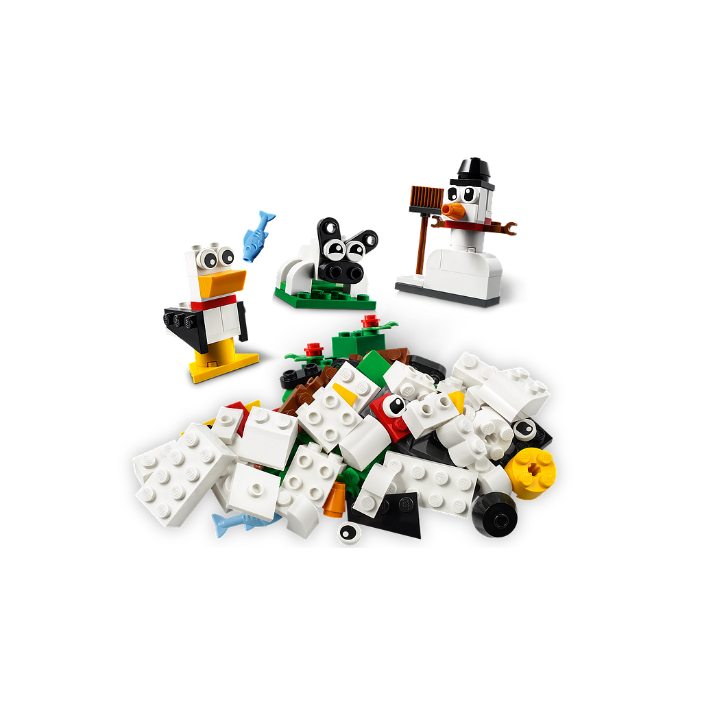 LEGO Classic valged loovmänguklotsid