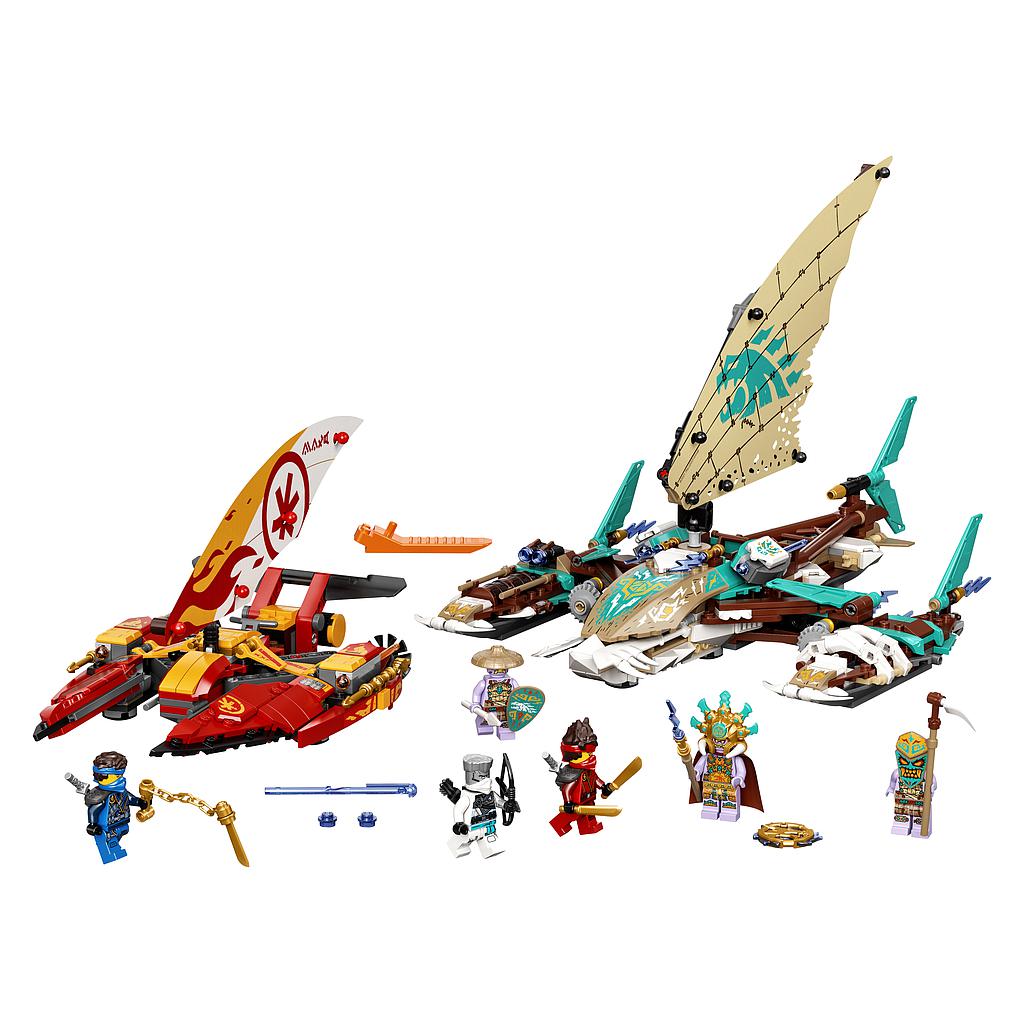 LEGO Ninjago Merelahing katamaraanil
