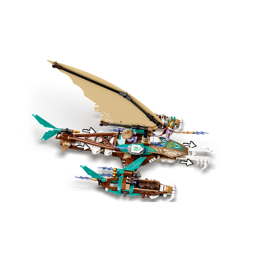 LEGO Ninjago Merelahing katamaraanil