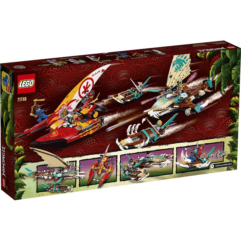 LEGO Ninjago Merelahing katamaraanil