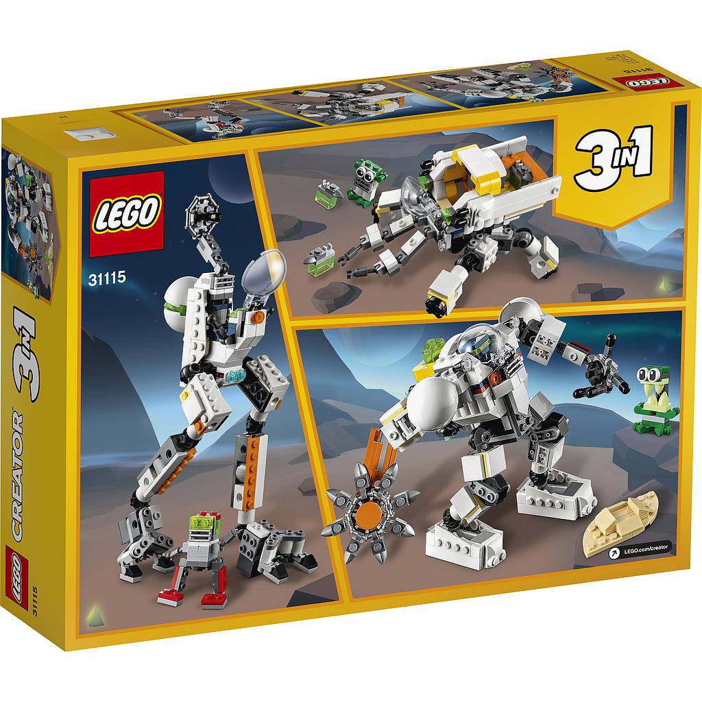 LEGO Creator Kosmosekaevandusrobot