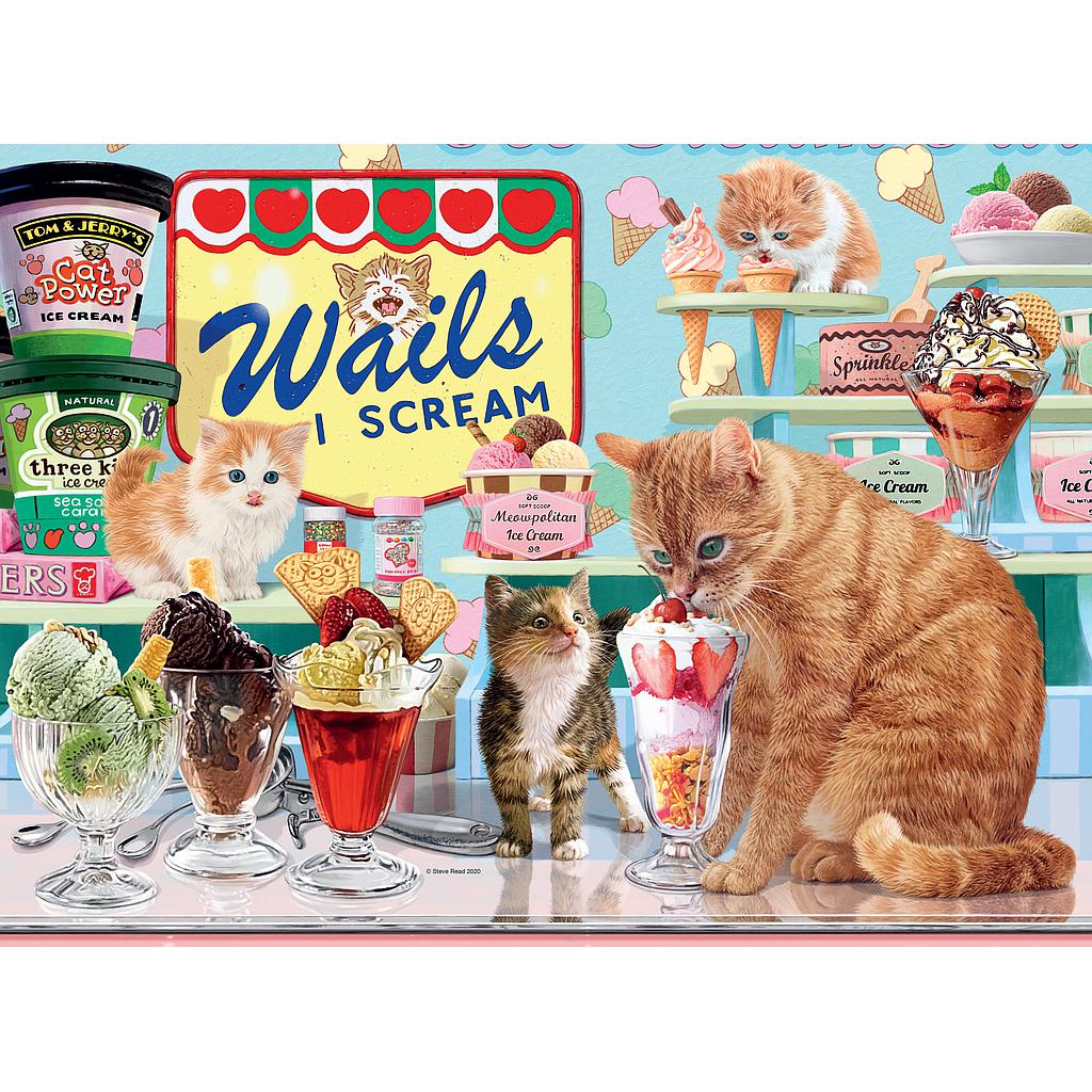 Ravensburger pusle 500 tk Kass, kes sai koore