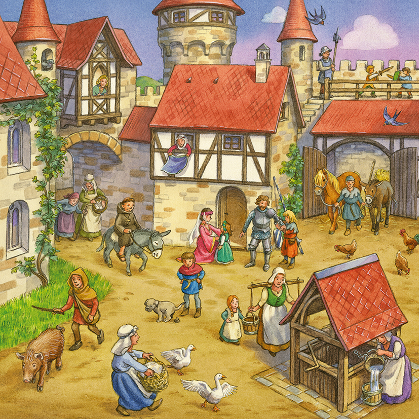 ravensburger_puzzle_3x49_pc_the_knight_tournament_051502V_1