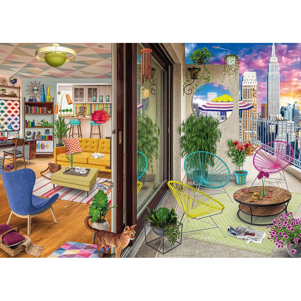 Ravensburger pusle 1000 tk Korter 
