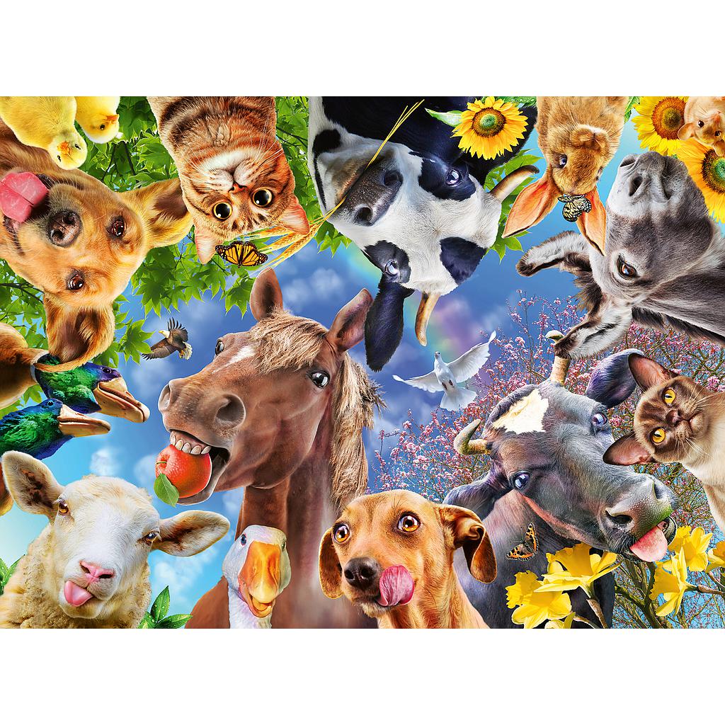 Ravensburger pusle 200tk Lõbusad loomad