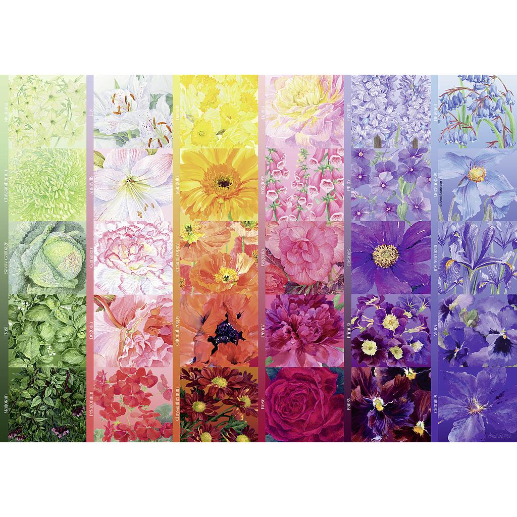 Ravensburger pusle 1000 tk Aedniku palett 