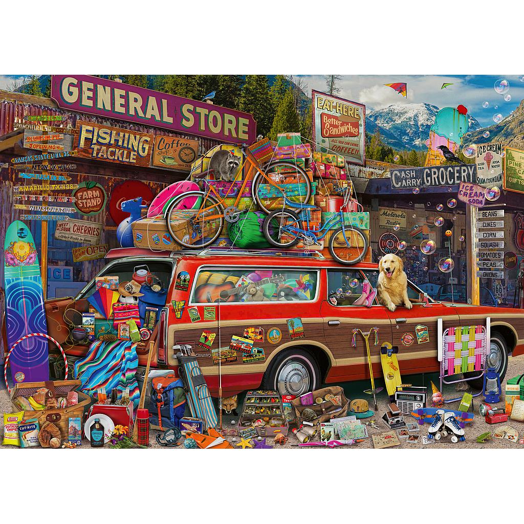 Ravensburger pusle 1000 tk Perepuhkus 