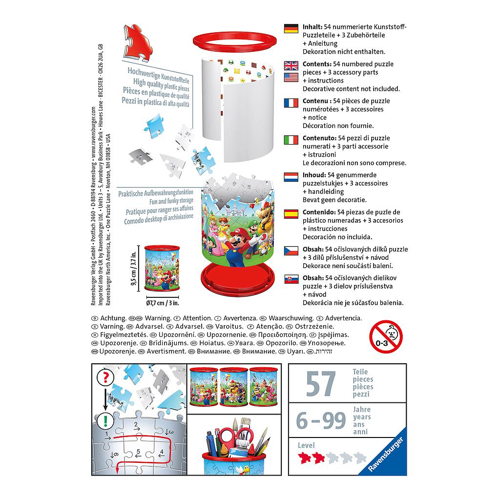 3D pusle pliiatsitops Super Mario 