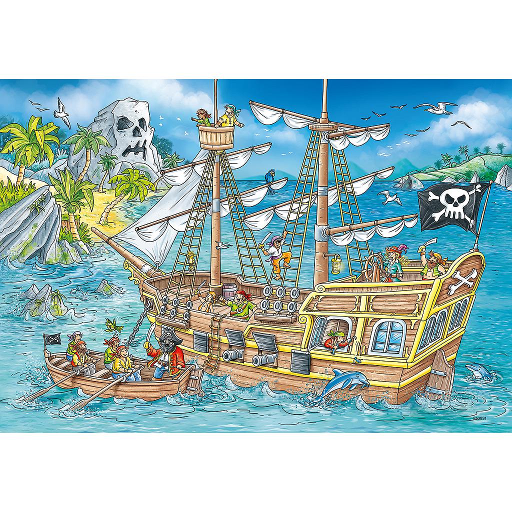 Ravensburger pusle 2x24 Piraadid