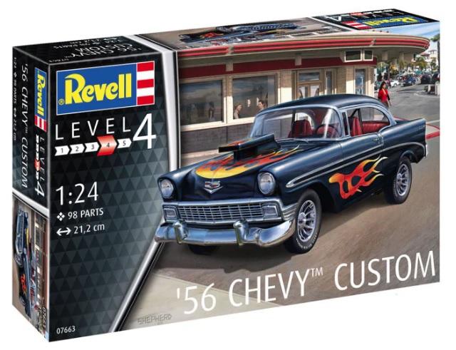 Revelli auto 56 Chevy Custom 1:24