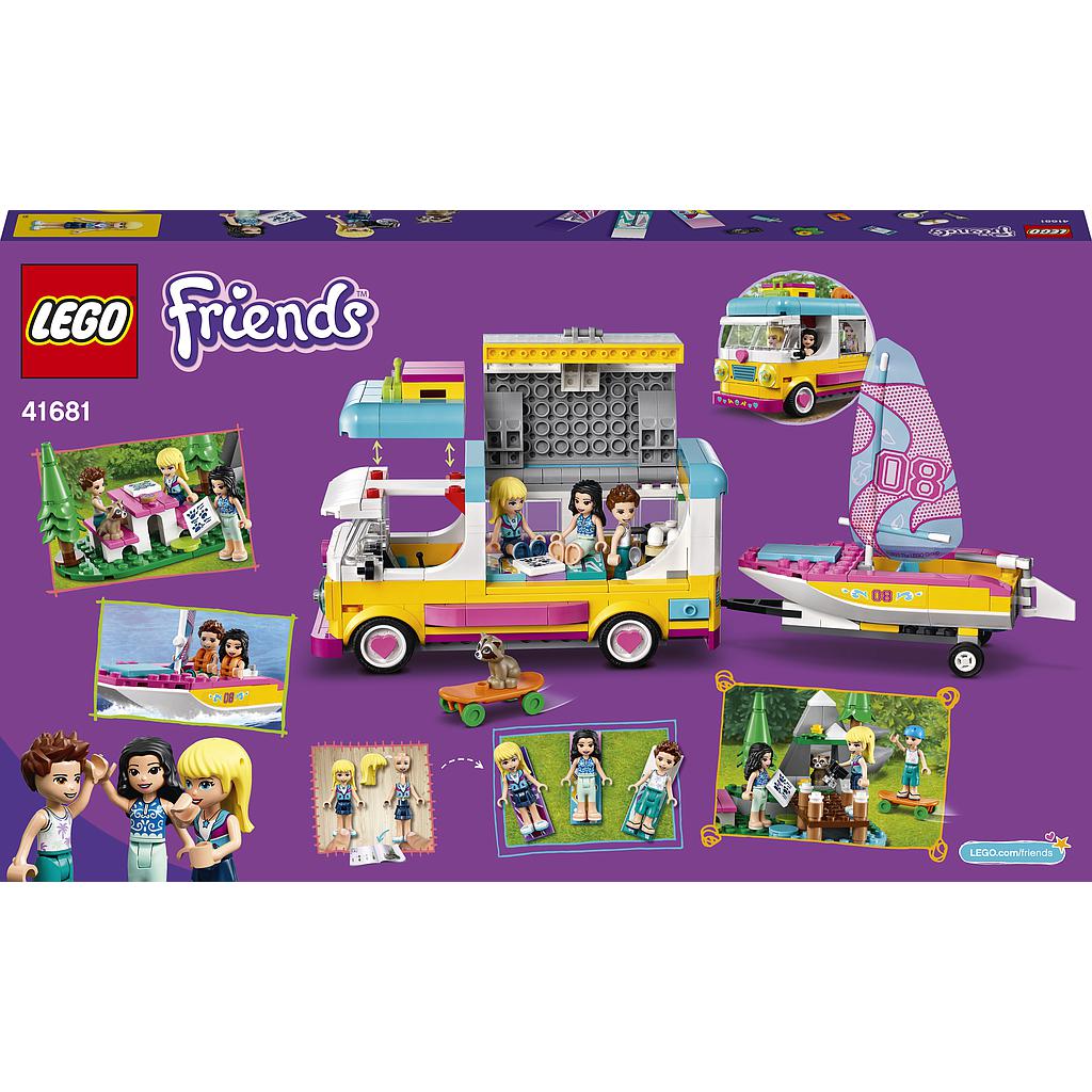 LEGO Friends Autosuvila metsamatkaks ja purjepaat