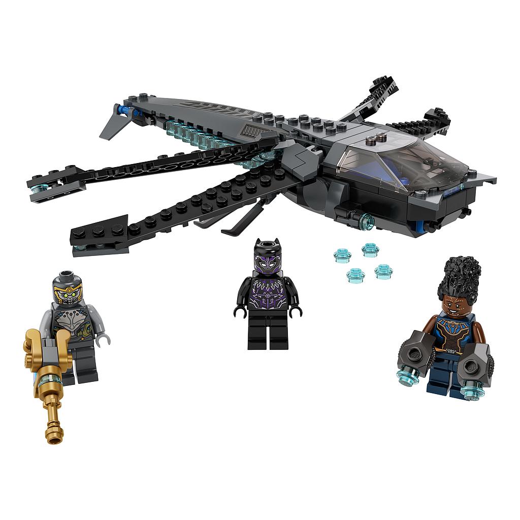 LEGO Super Heroes Musta Pantri draakonilendur