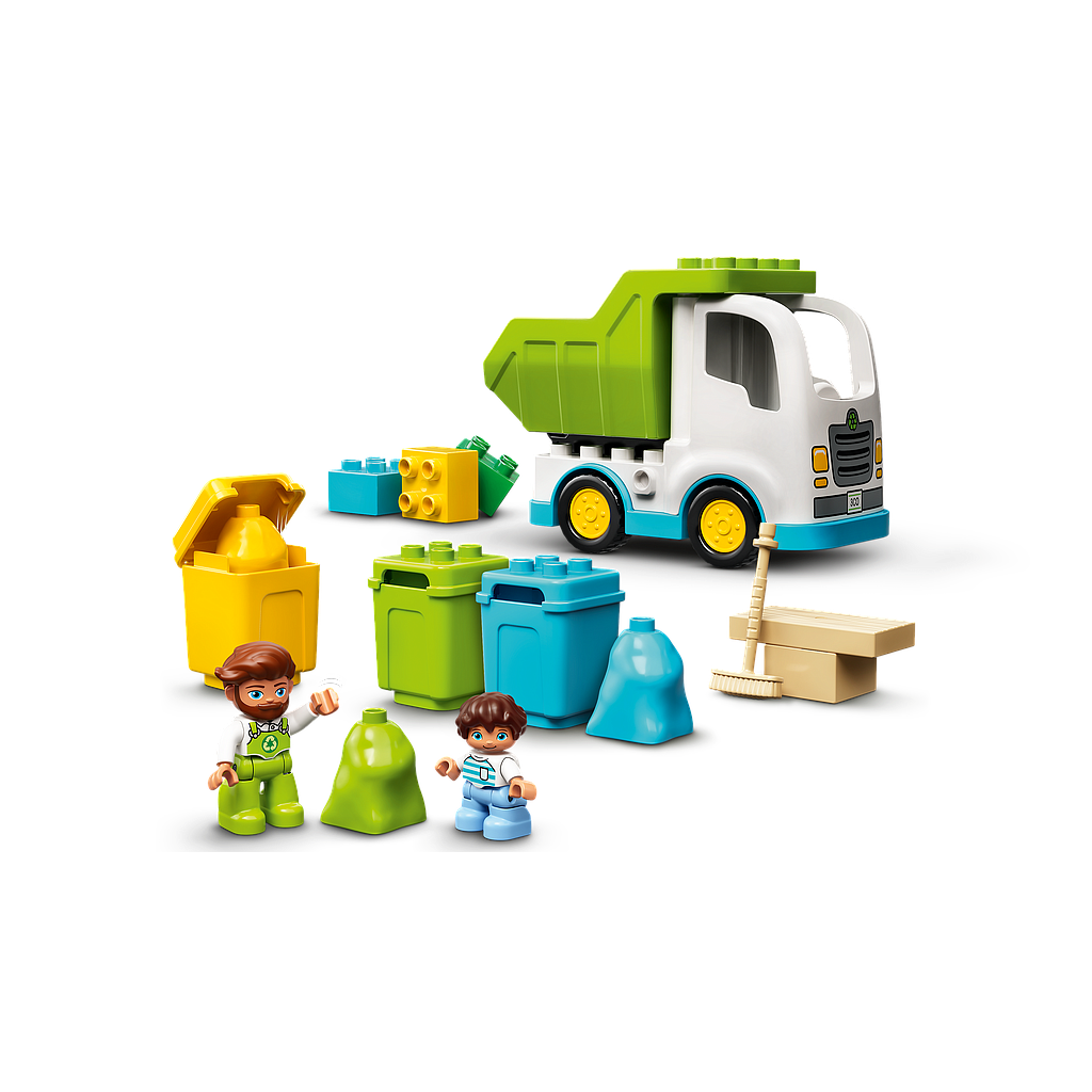 LEGO DUPLO Prügiveoauto ja prügi sorteerimine