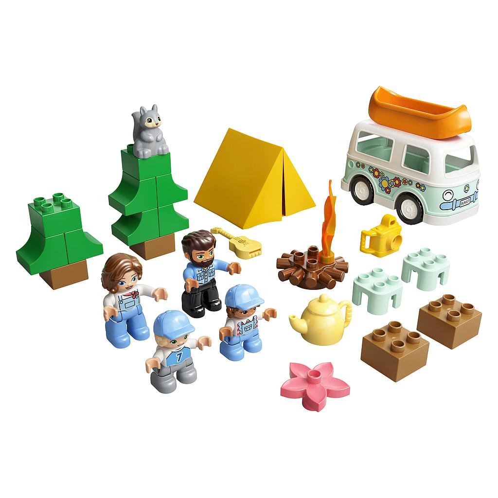 LEGO DUPLO Pere matkamine matkabussiga