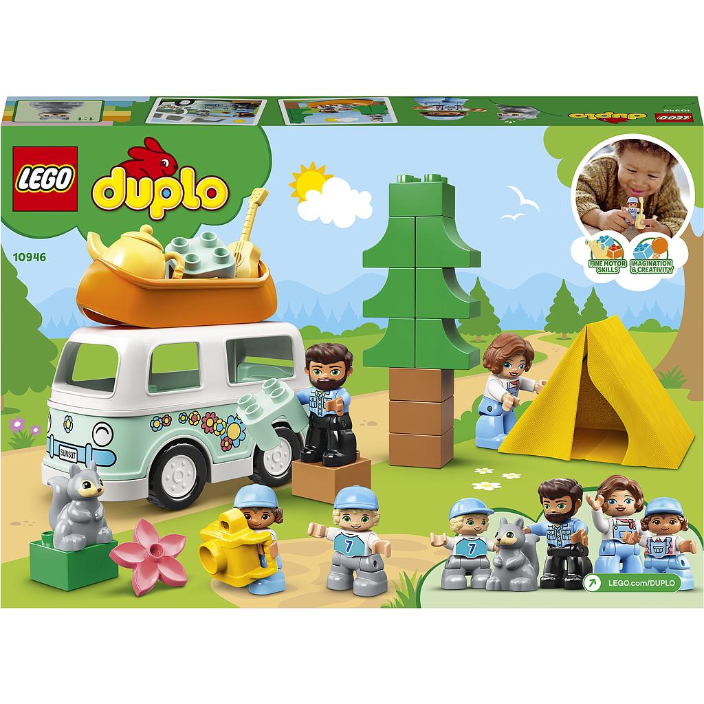 LEGO DUPLO Pere matkamine matkabussiga