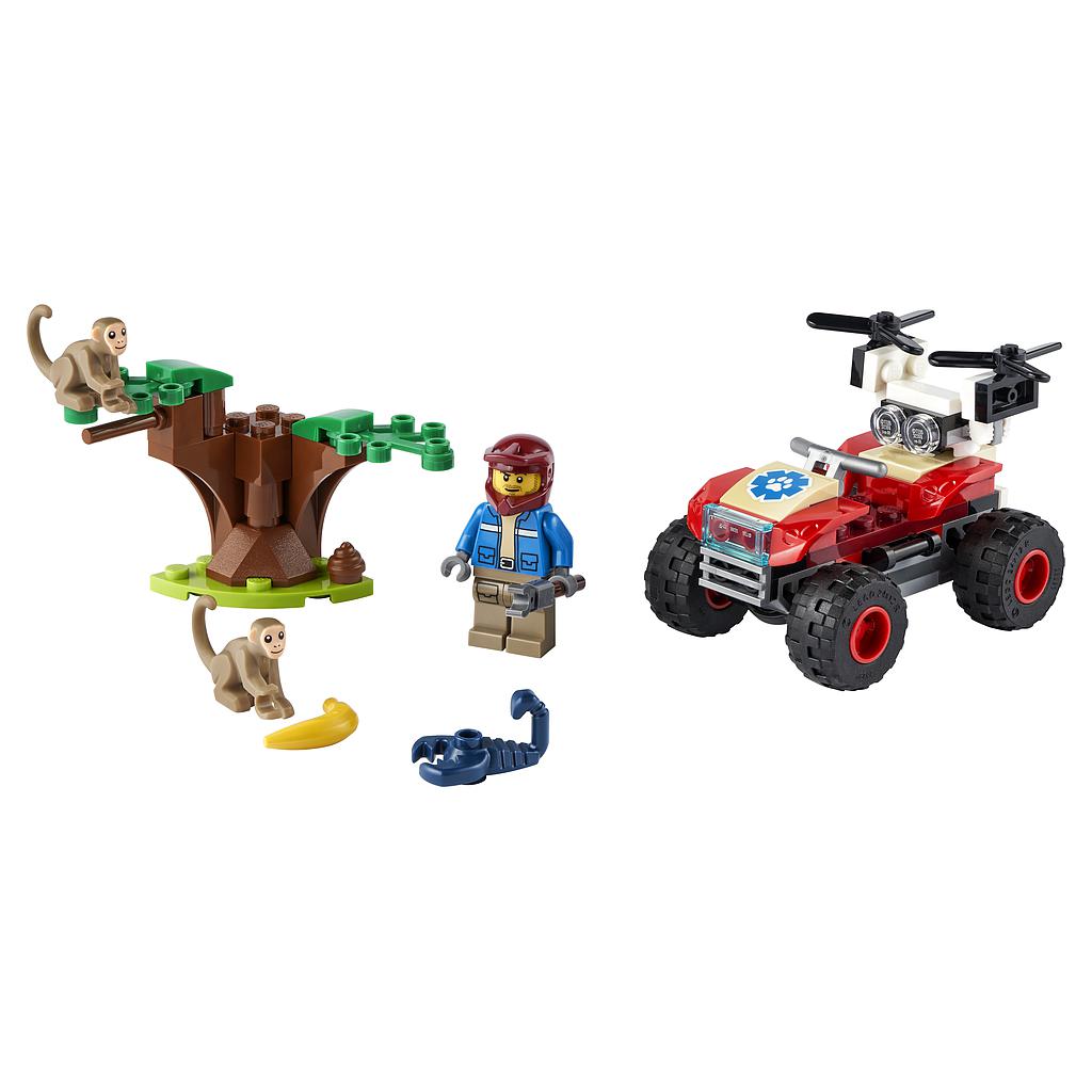 LEGO City Metsapääste ATV 