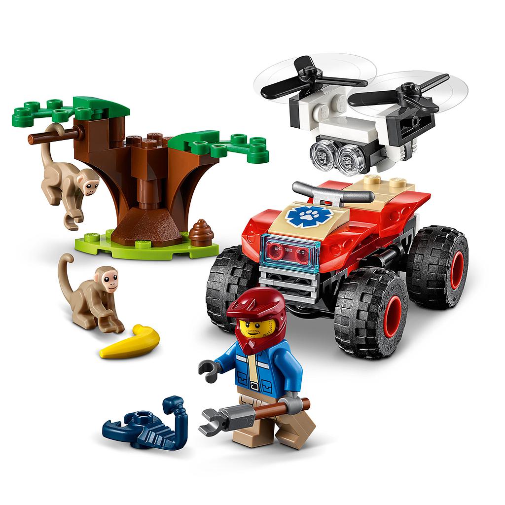 LEGO City Metsapääste ATV 