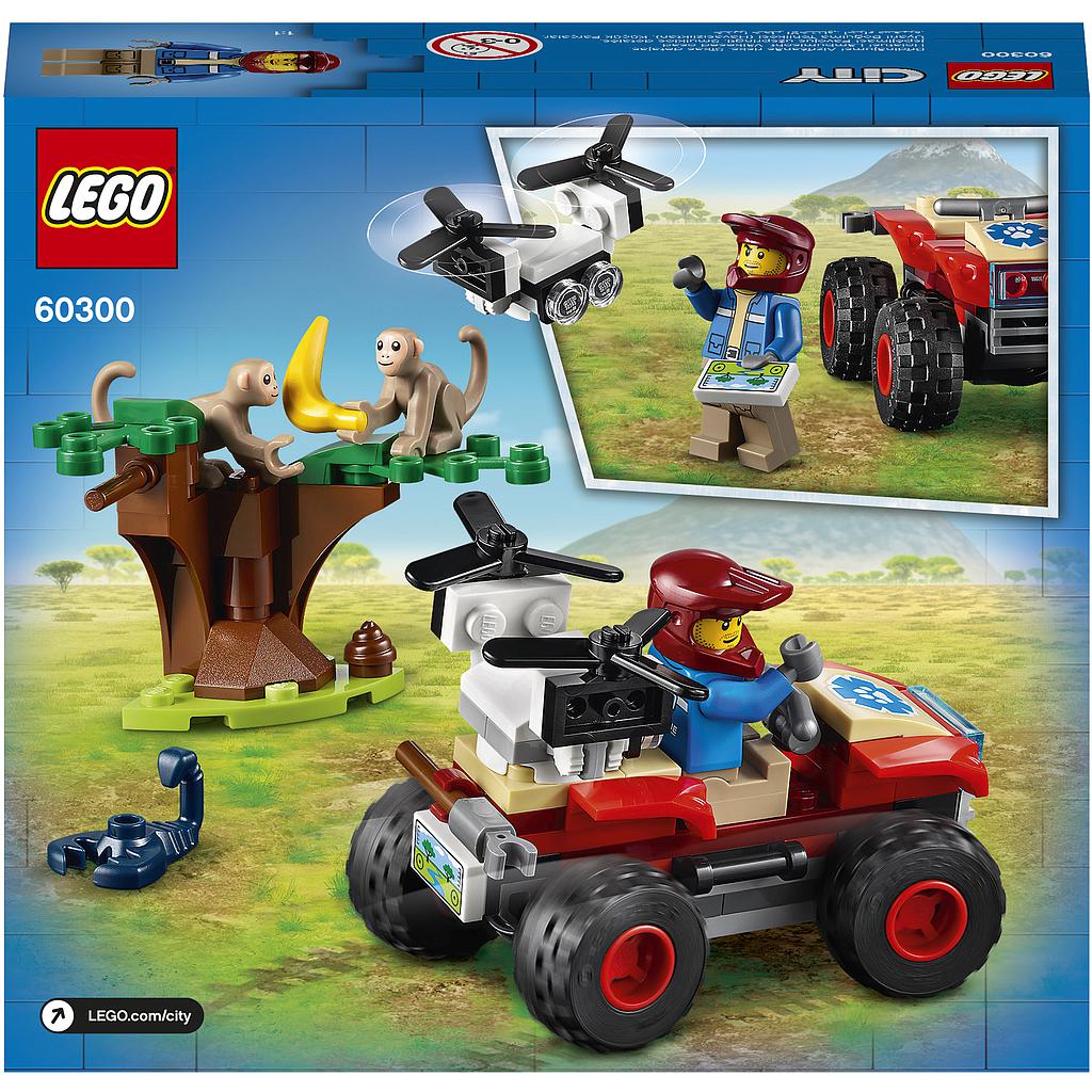 LEGO City Metsapääste ATV 
