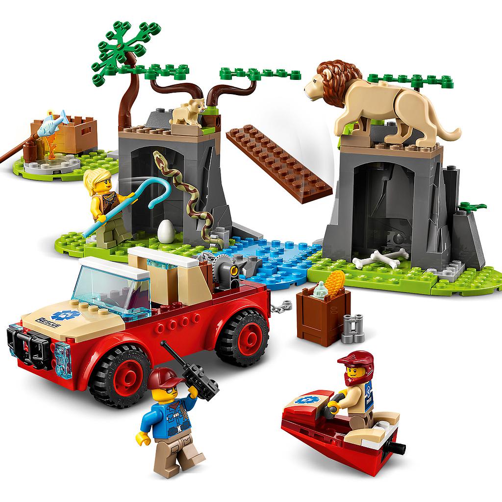 LEGO City Metsapääste maastikusõiduk