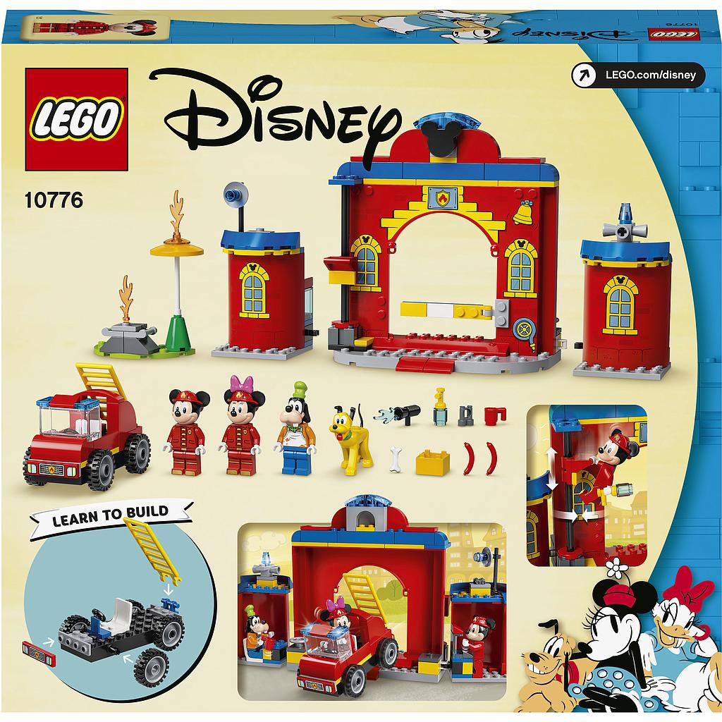 LEGO Disney Miki ja sõprade tuletõrjedepoo ja -auto
