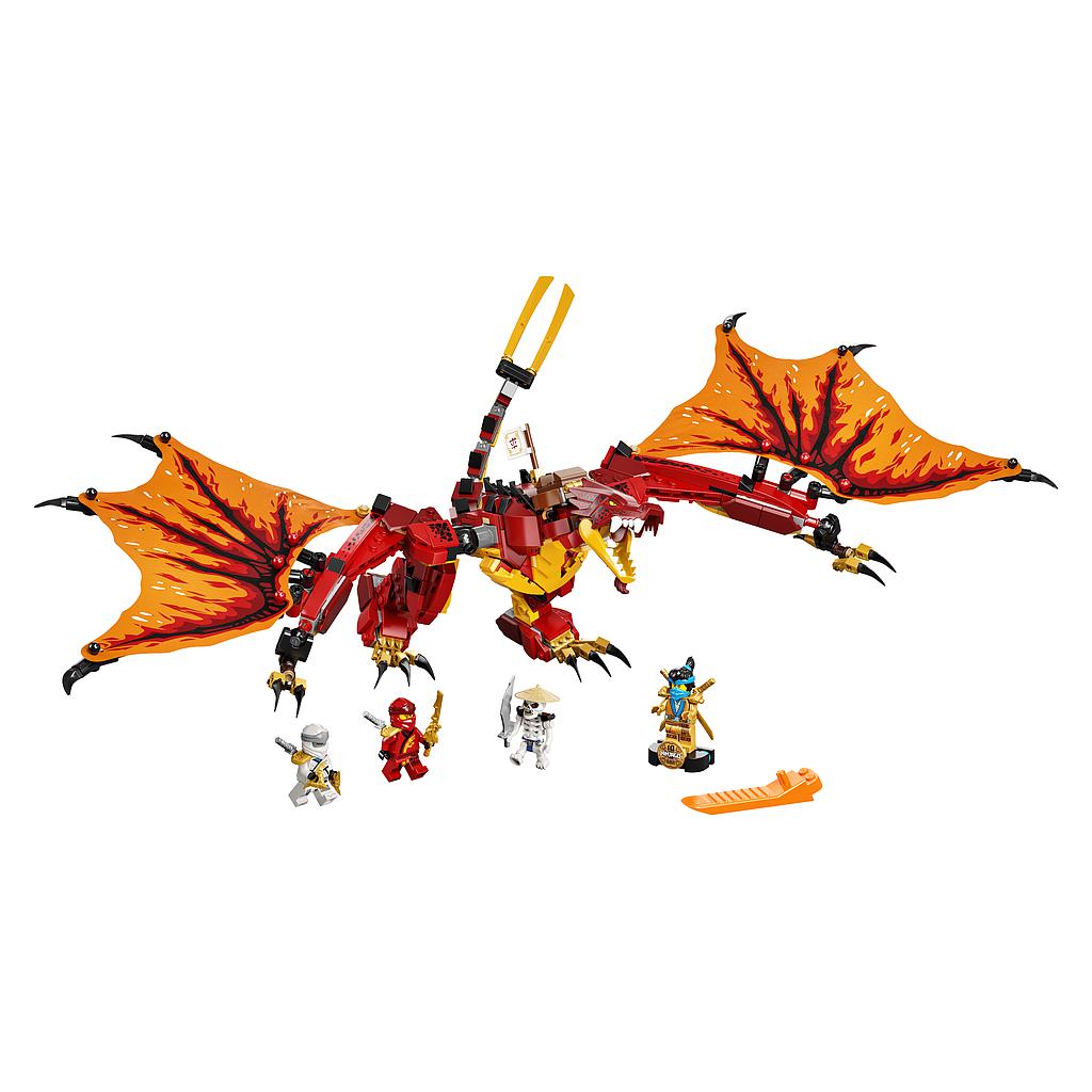 LEGO Ninjago Tuledraakoni rünnak 