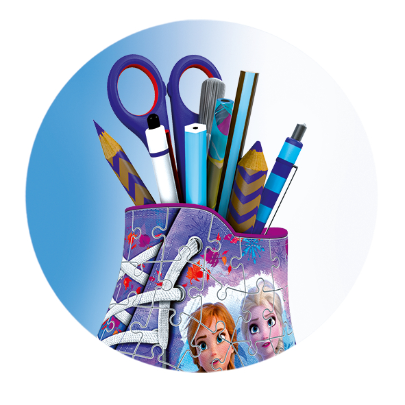 Ravensburger 3D pusle kets pliiatsitops Frozen 