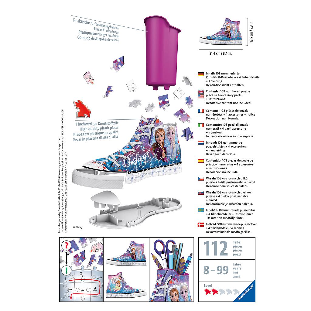 Ravensburger 3D pusle kets pliiatsitops Frozen 