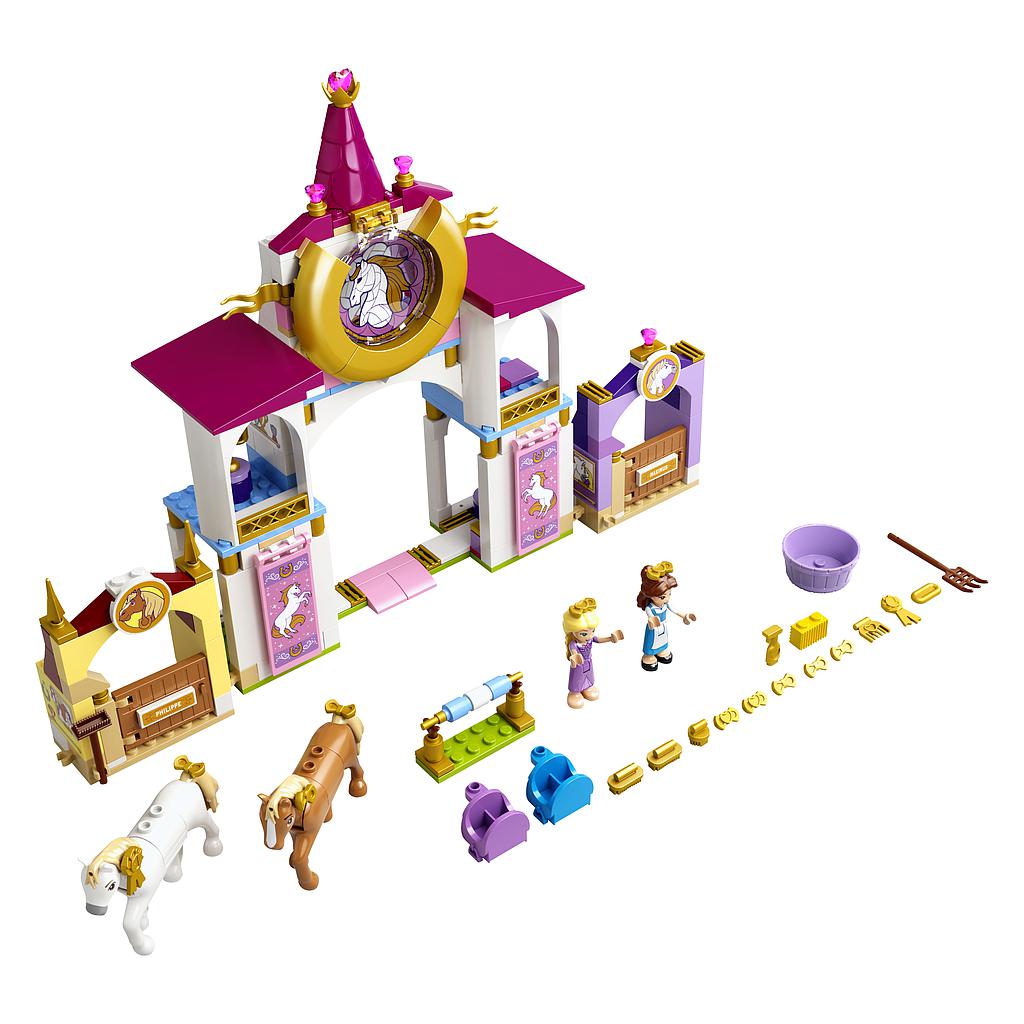 LEGO Disney Princessi Bella ja Rapuntsli kuninglikud tallid