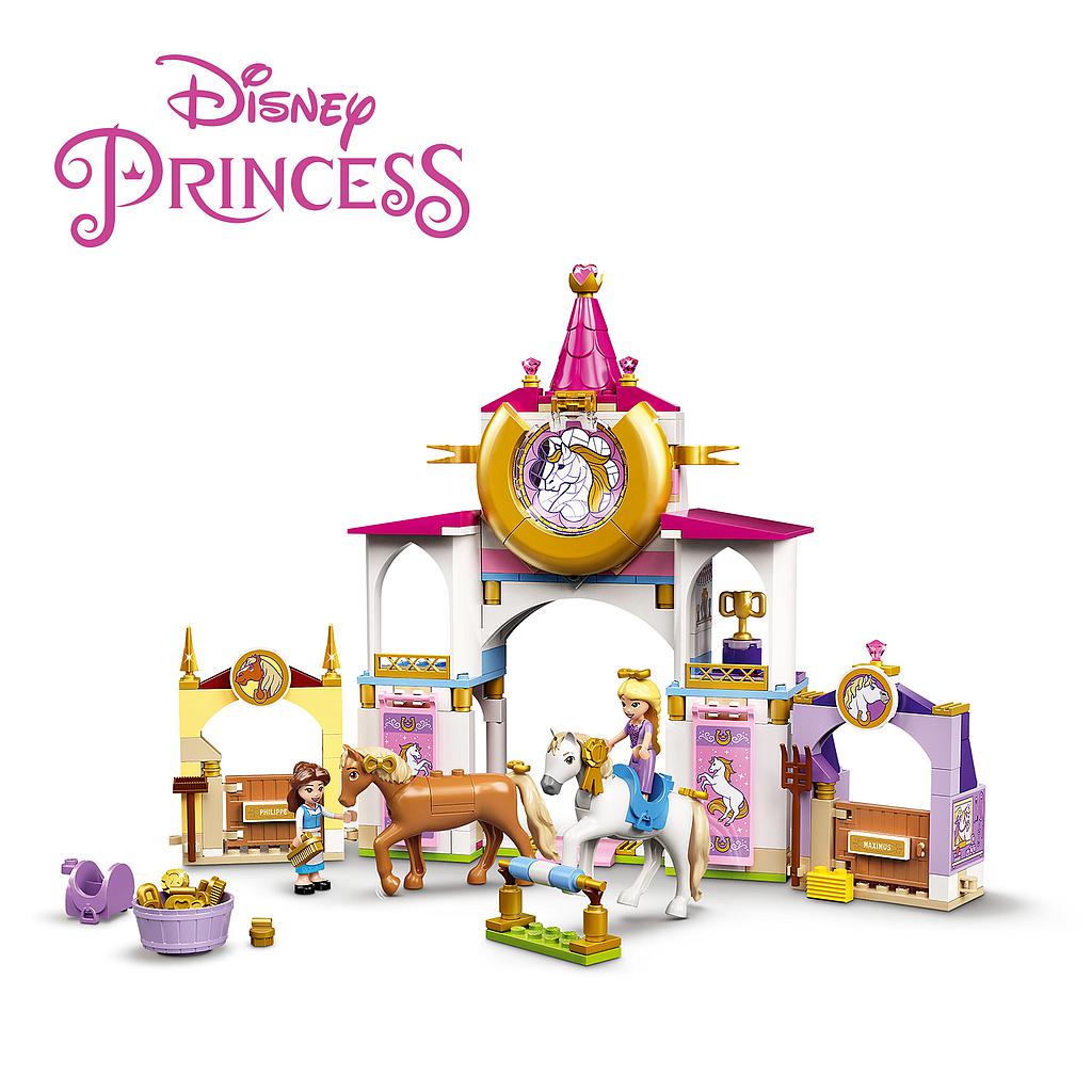 LEGO Disney Princessi Bella ja Rapuntsli kuninglikud tallid