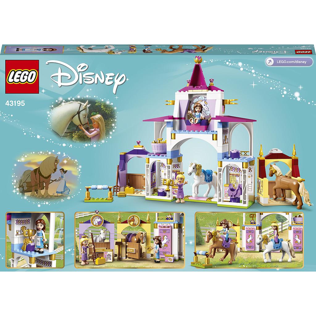 LEGO Disney Princessi Bella ja Rapuntsli kuninglikud tallid