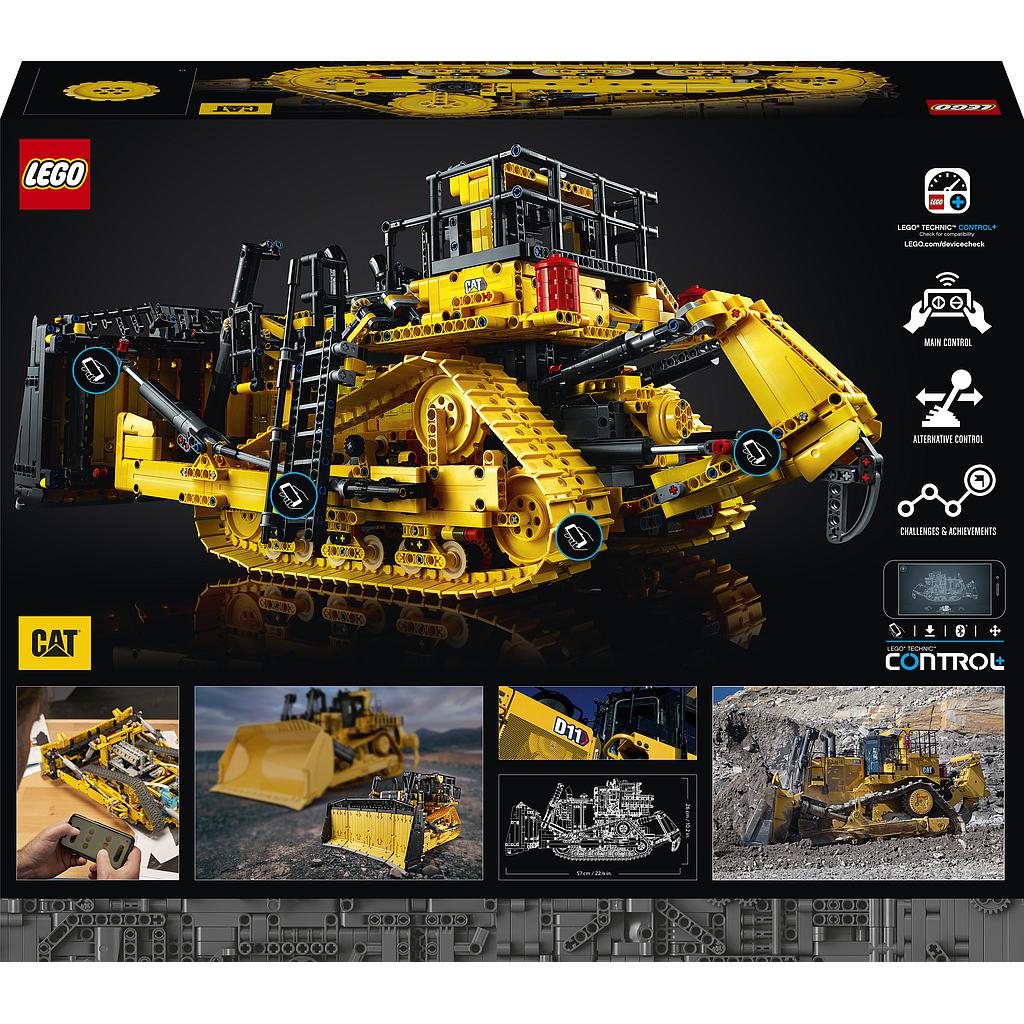 LEGO Technic Rakenduse kaudu juhitav buldooser Cat D11