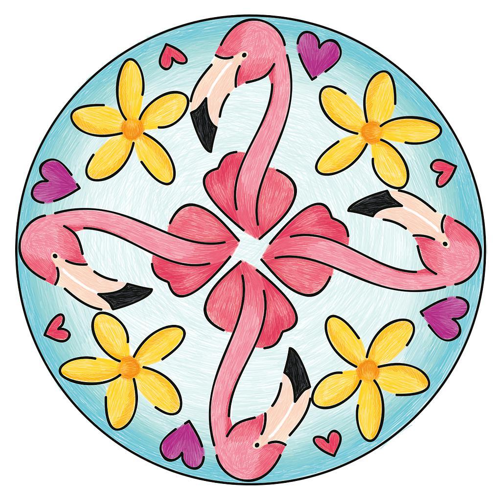 Ravensburger Mini Mandala Flamingo