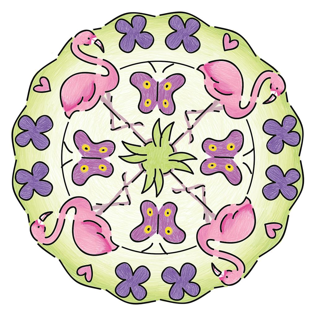 Ravensburger Mini Mandala Flamingo