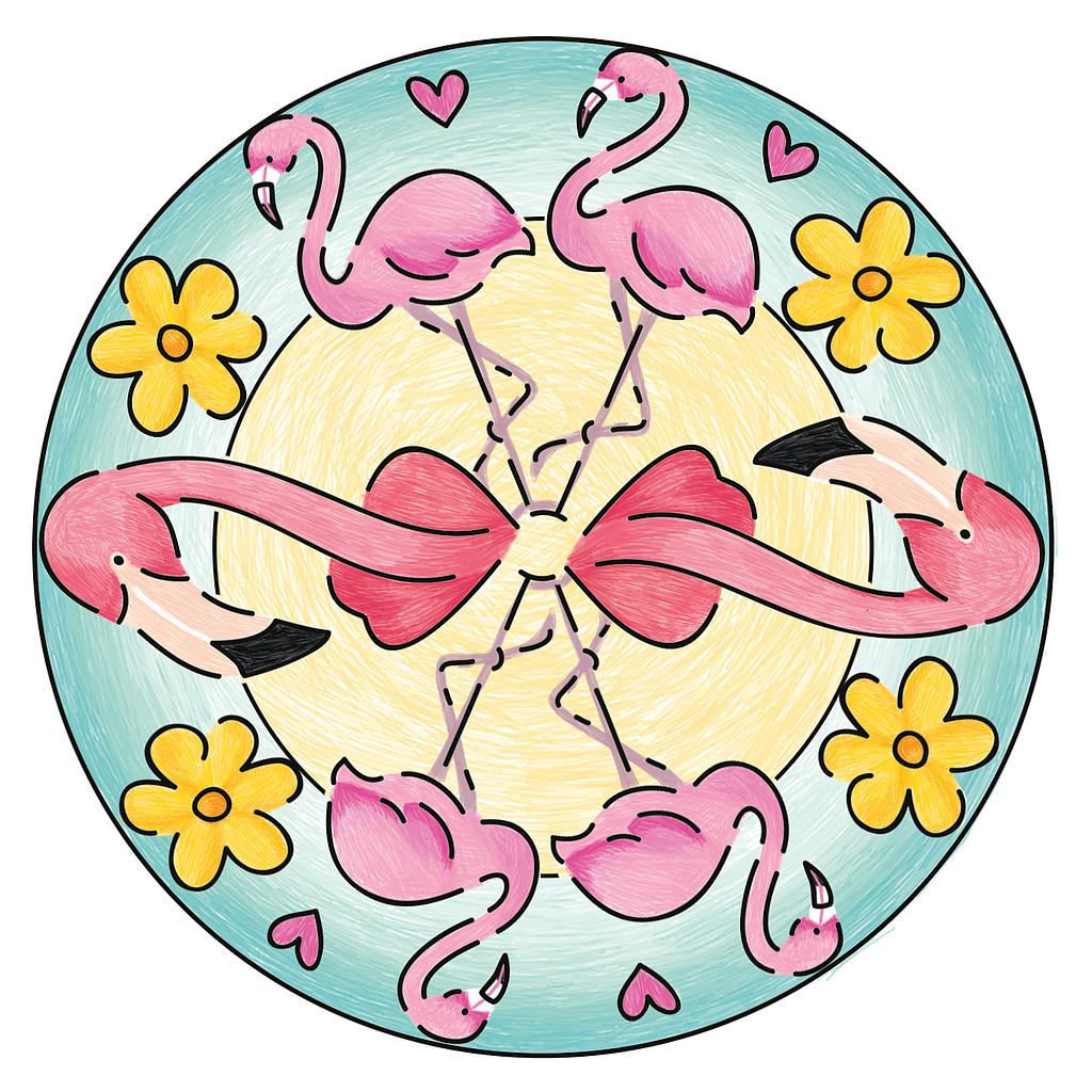 Ravensburger Mini Mandala Flamingo