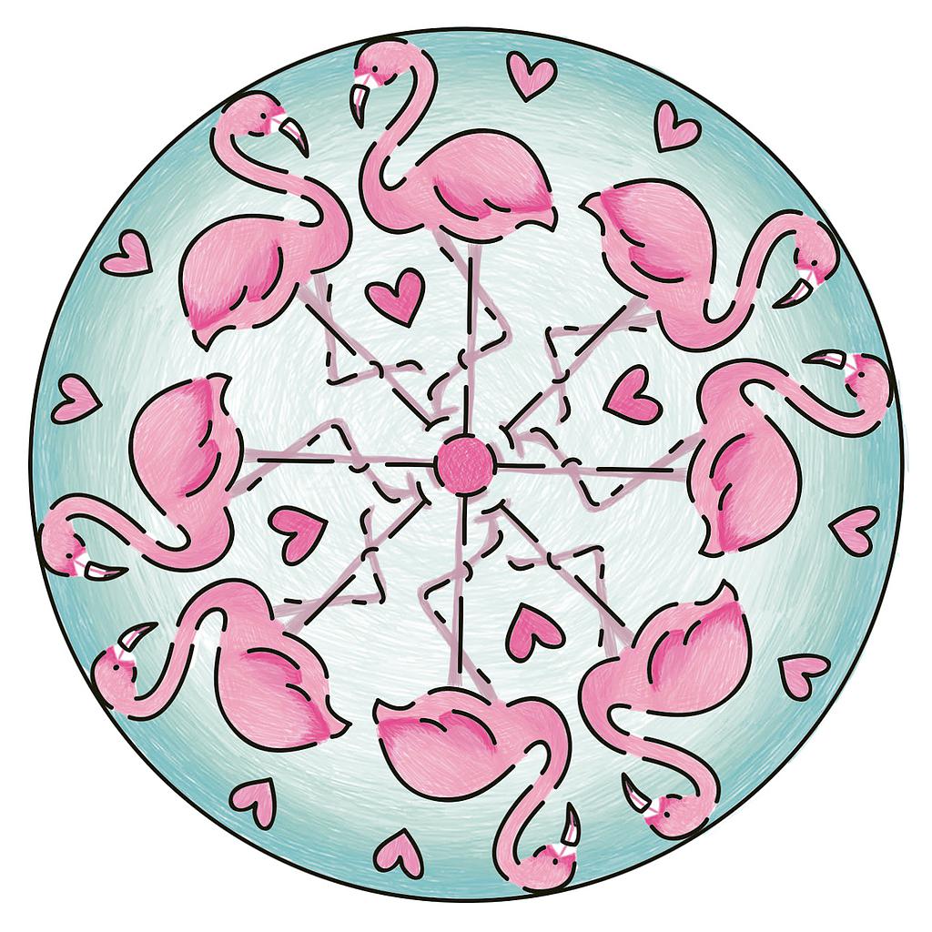 Ravensburger Mini Mandala Flamingo