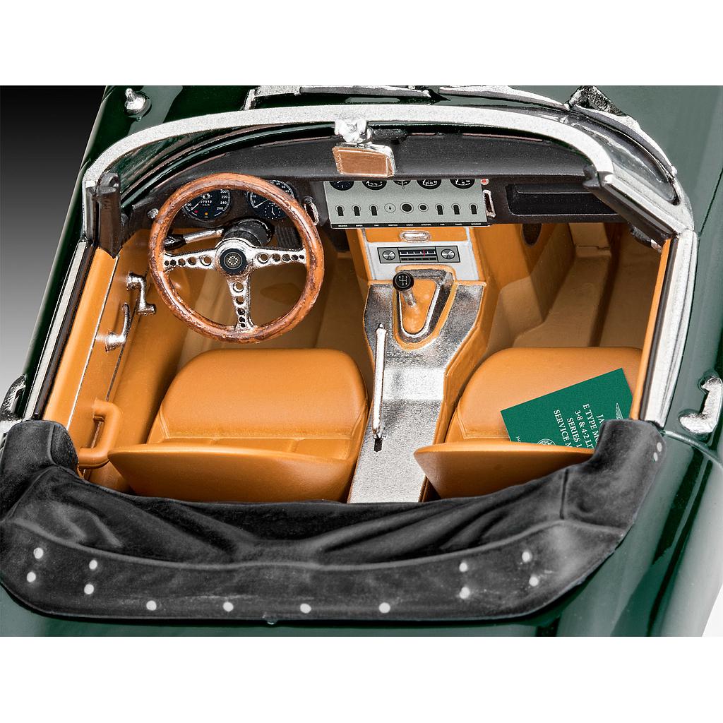 Revell liimitav mudel Jaguar E-Type Roadster 1:24