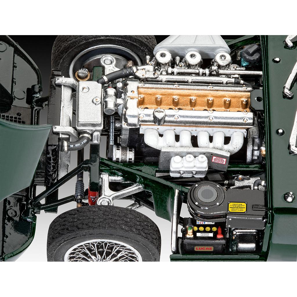 Revell liimitav mudel Jaguar E-Type Roadster 1:24
