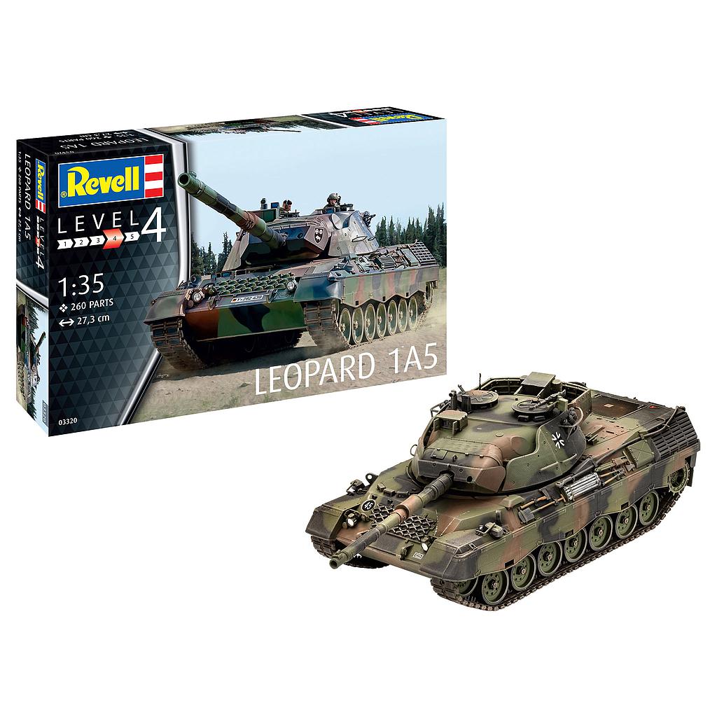 Revell liimitav mudel Saksa tank Leopard 1A5 1:35