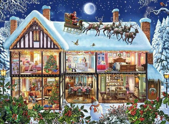 ravensburger_puzzle_100_pc_christmas_at_home_129966V_1