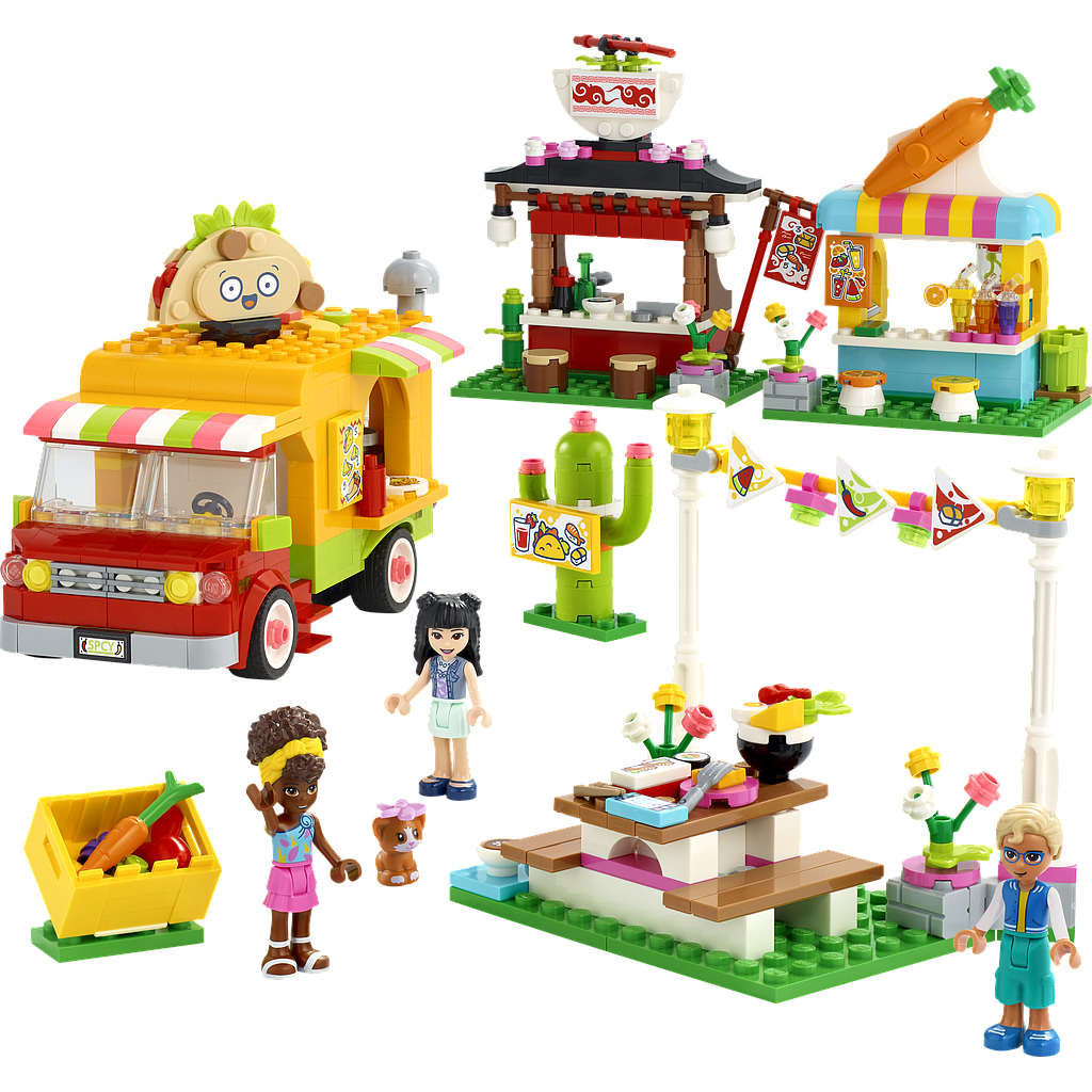 LEGO Friends Tänavatoiduturg 