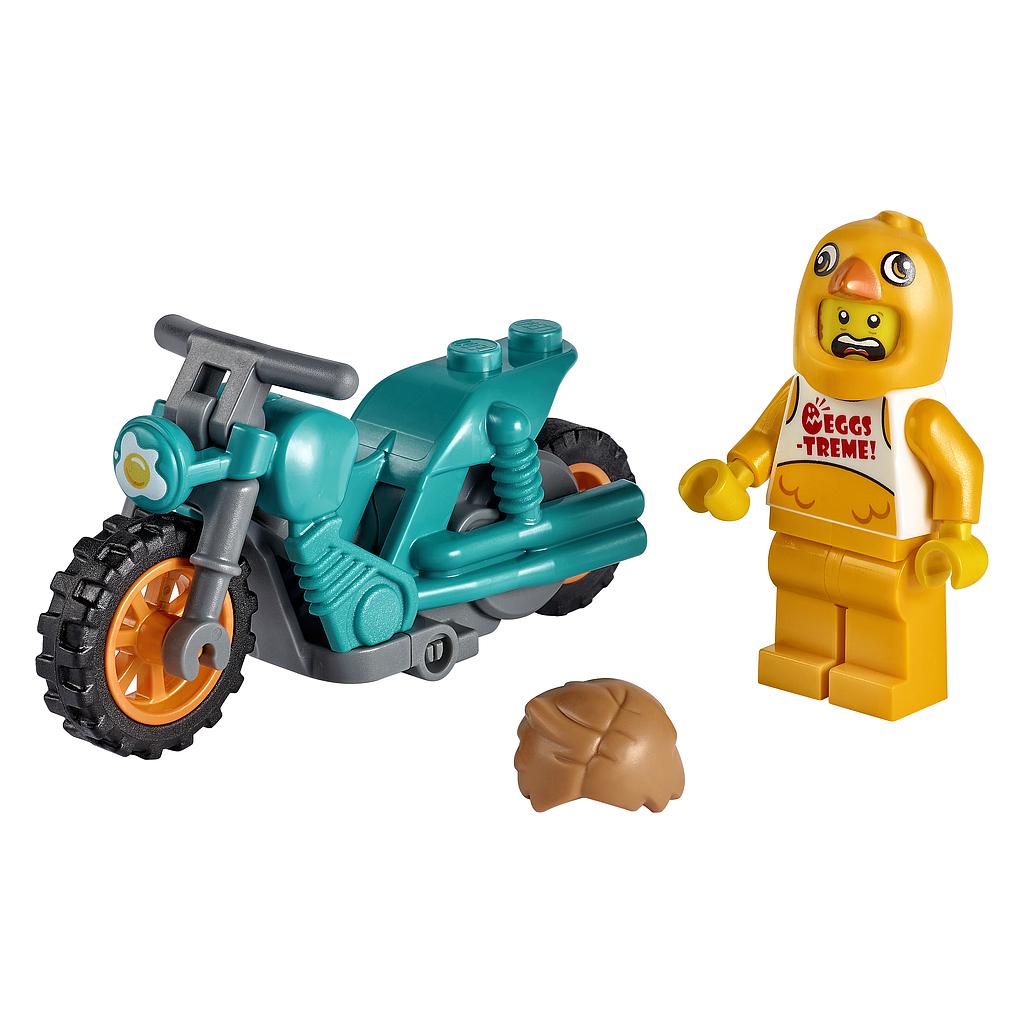 LEGO City Kanakostüümis sõitjaga trikimootorratas