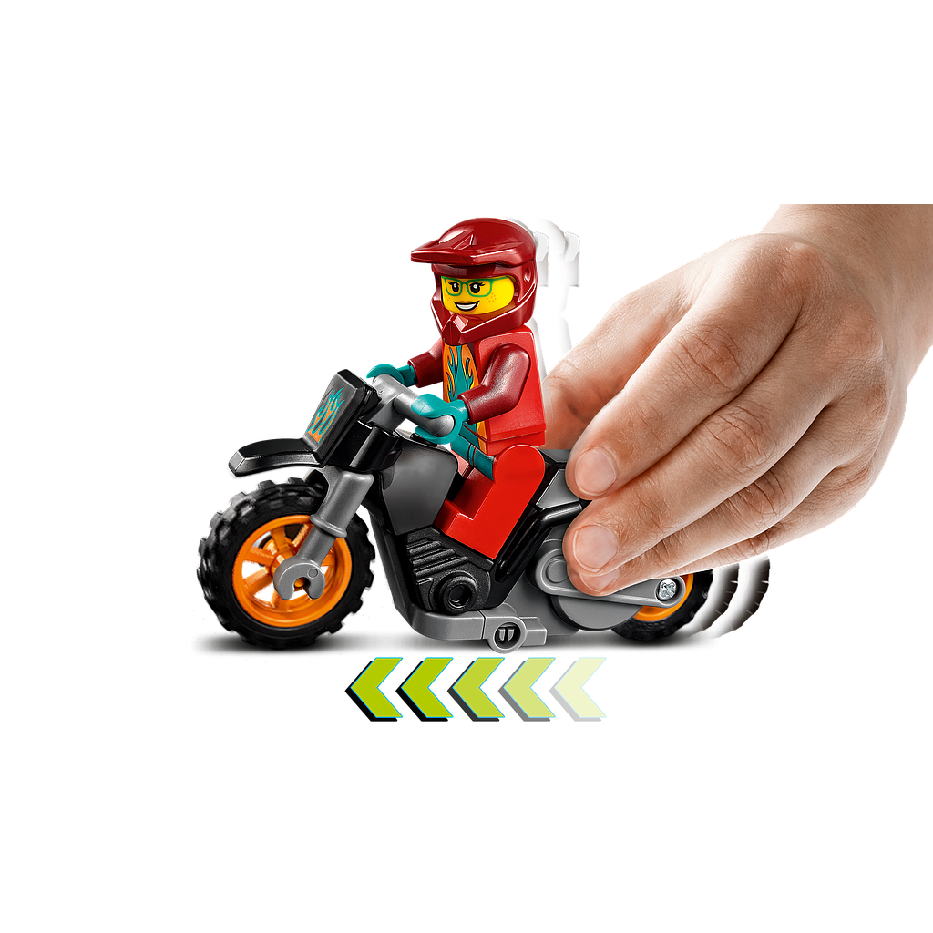 LEGO City Tuletõrjujaga trikimootorratas