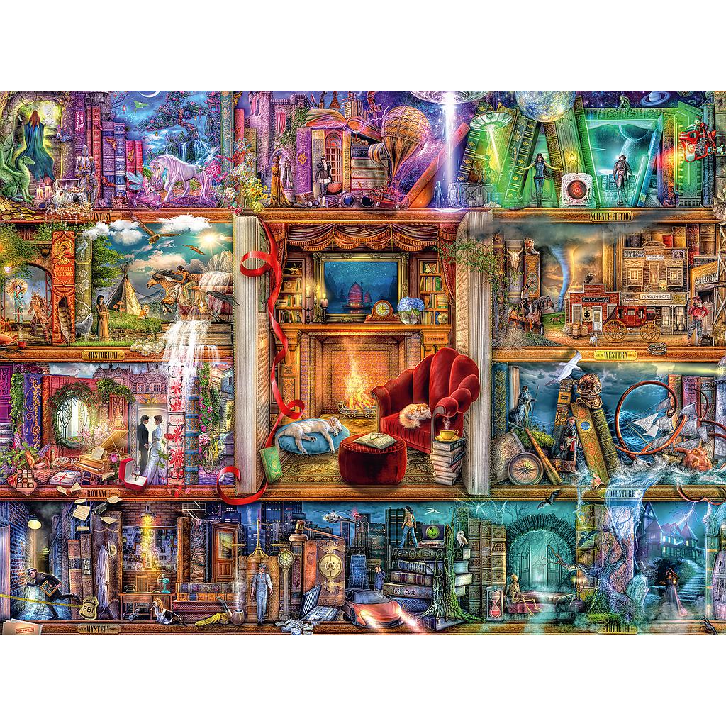 Ravensburger pusle 1500 tk. Suur raamatukogu