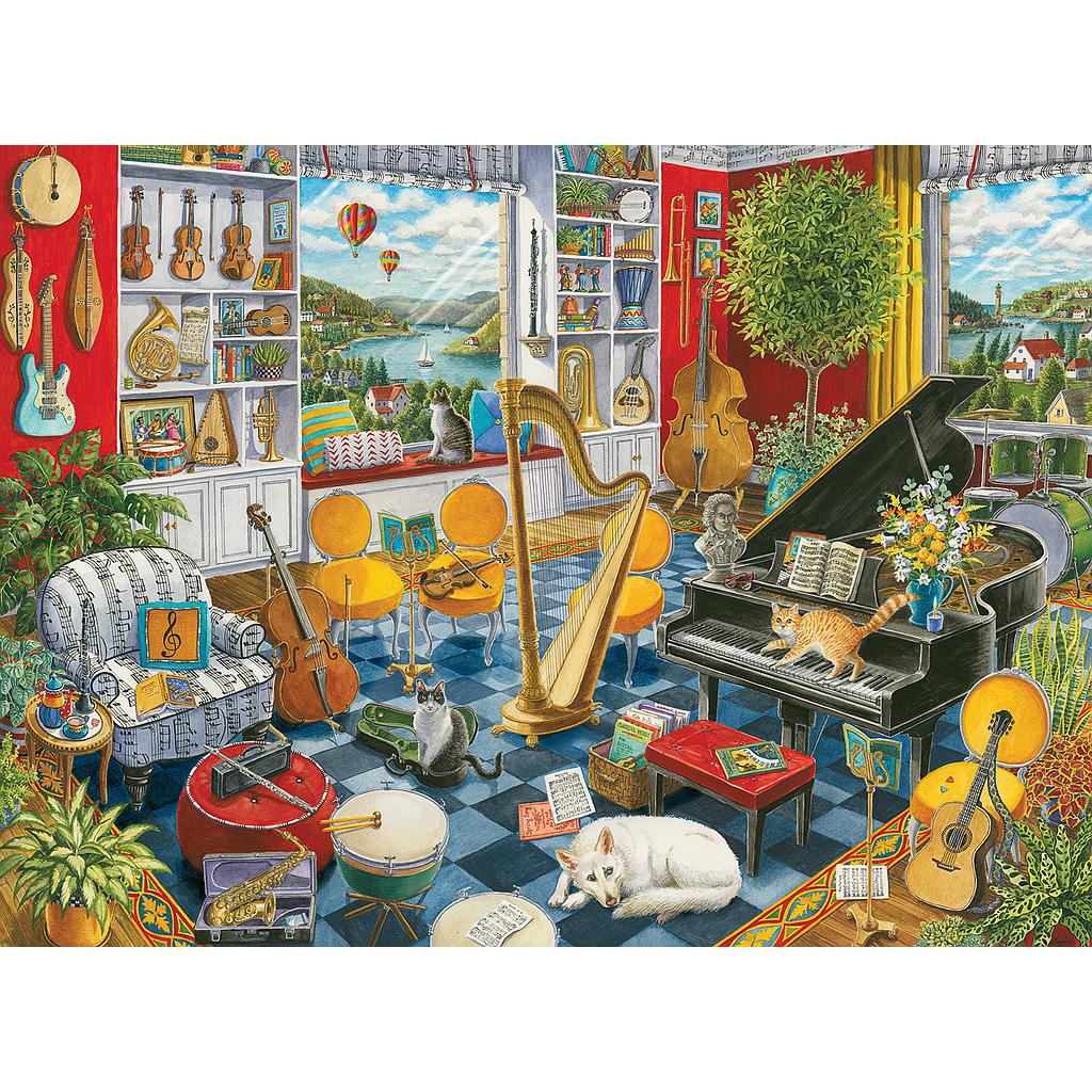 Ravensburger pusle 500 tk Muusikatuba
