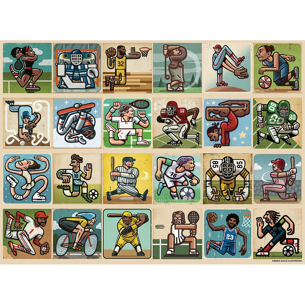 Ravensburger pusle 300 tk Sportlased
