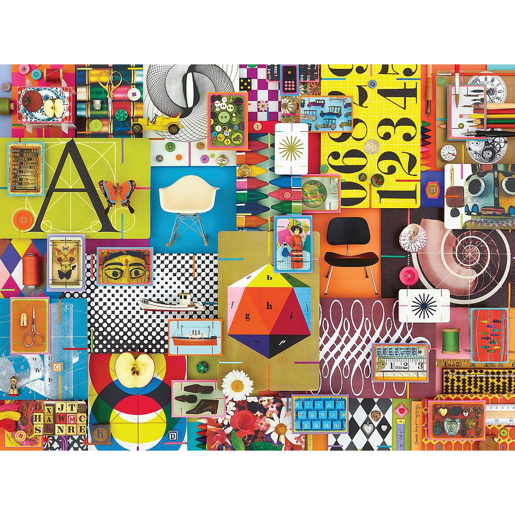 Ravensburger pusle 1500 tk. Kaardimaja